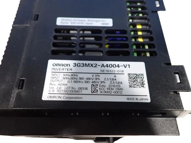 Omron 3G3MX2-A4004-V1 Variable Frequency Drive 0.4kW 3-Phase