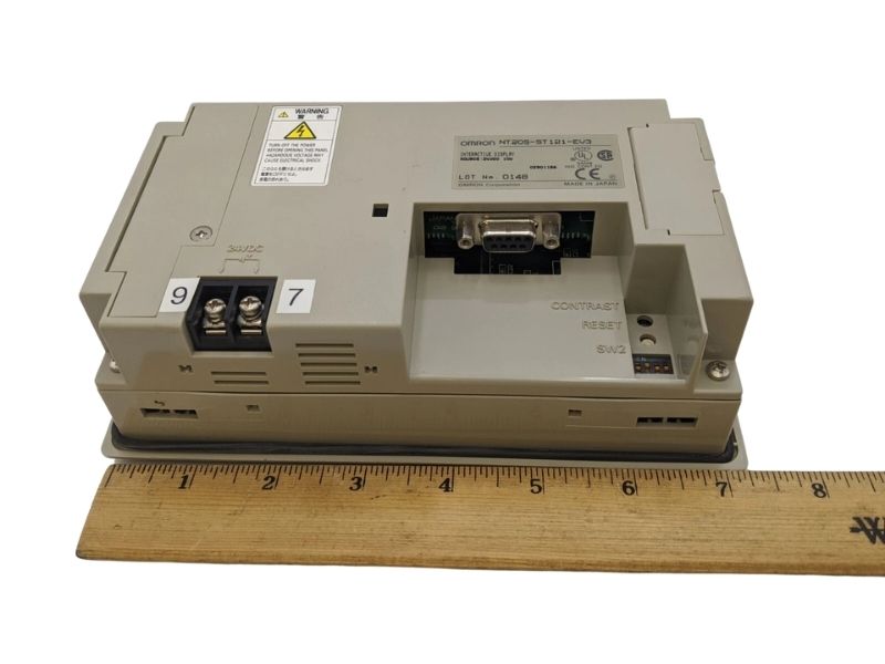Omron NT20S-ST121-EV3 5-Inch Touchscreen Operator Interface HMI Panel 24VDC NT20 Series
