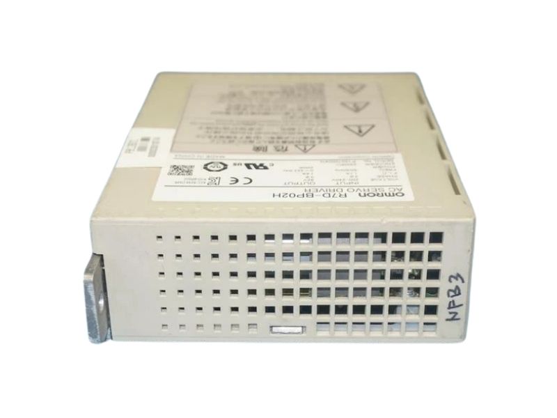 Omron R7D-BP02H SmartStep 2 Servo Drive 200W 200VAC Pulse Train Control