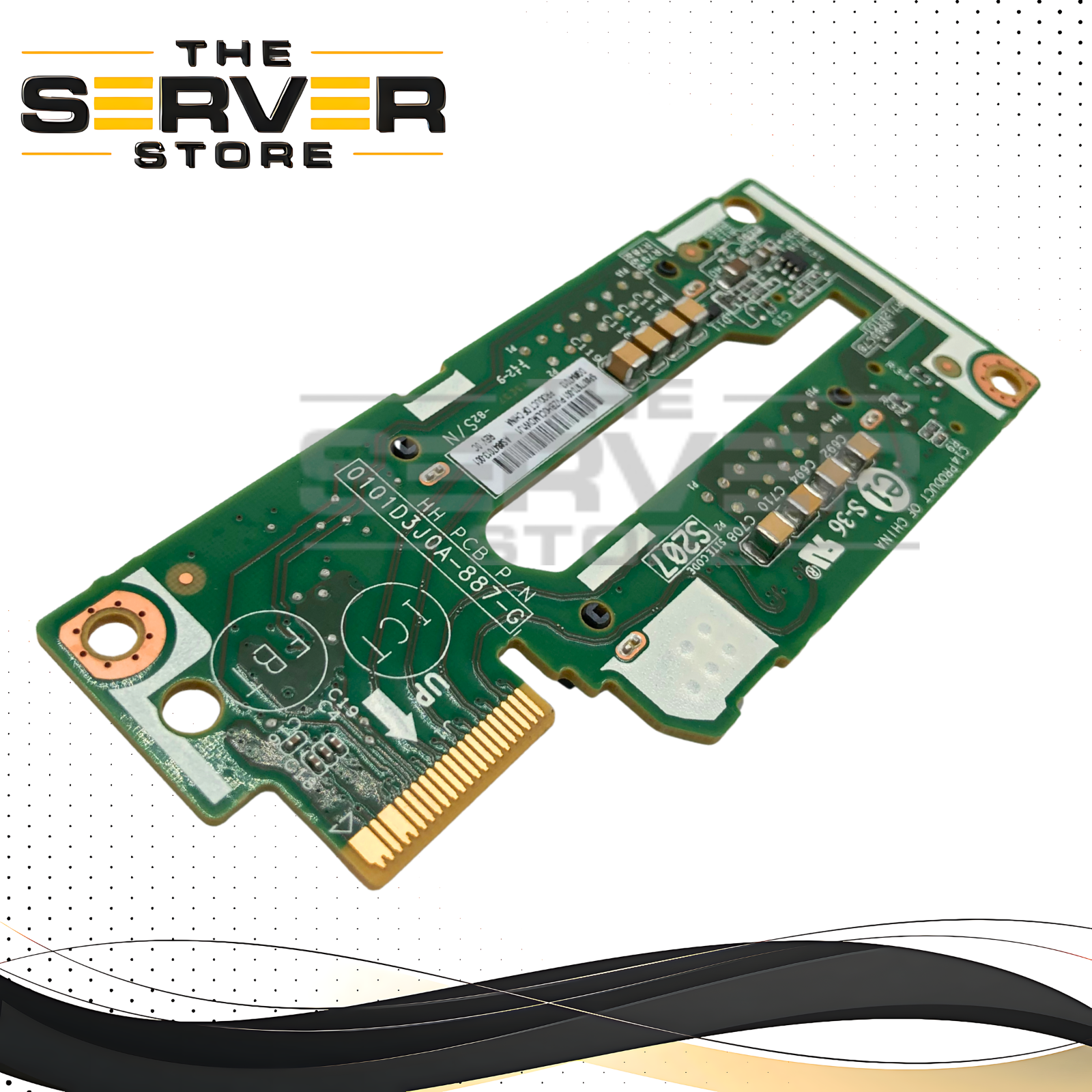 HPE ProLiant BL460c Gen10 2-Bay 2.5" SFF SATA Hot-Swap Hard Drive Backplane.  P/N: 0101D3J0A-887-G, 847013-001, 877970-001.