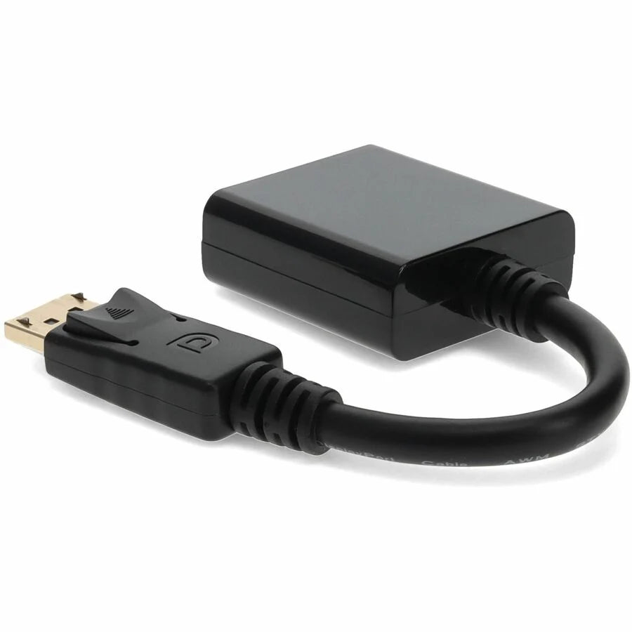 AddOn Lenovo&reg; 45J7915 Compatible DisplayPort 1.2 Male to DVI-I (29 pin) Female Black Adapter Which Requires DP++ For Resolution Up to 2560x1600 (WQXGA)
