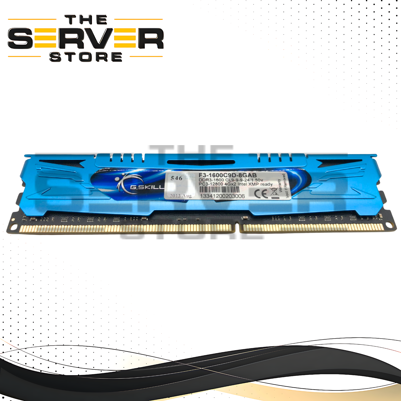 G.SKILL Ares 4GB DDR3 1600MHz CL9 Desktop RAM from F3-1600C9D-8GAB