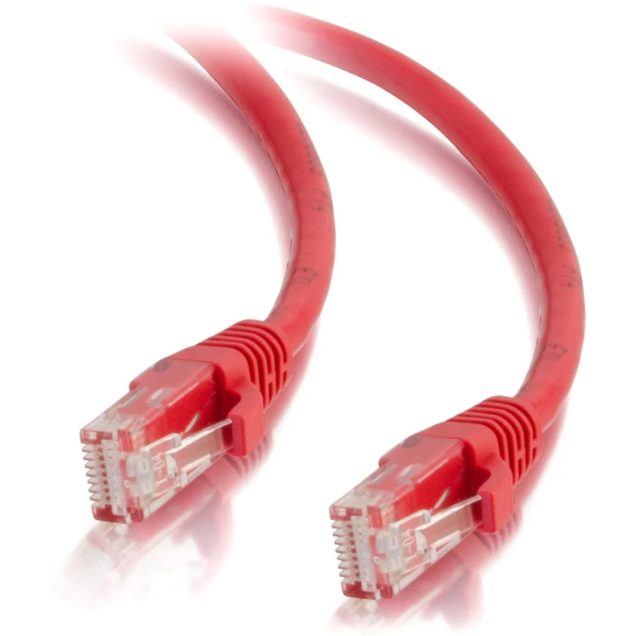 C2G 5ft Cat5e Ethernet Cable - 350 MHz - Snagless - Red