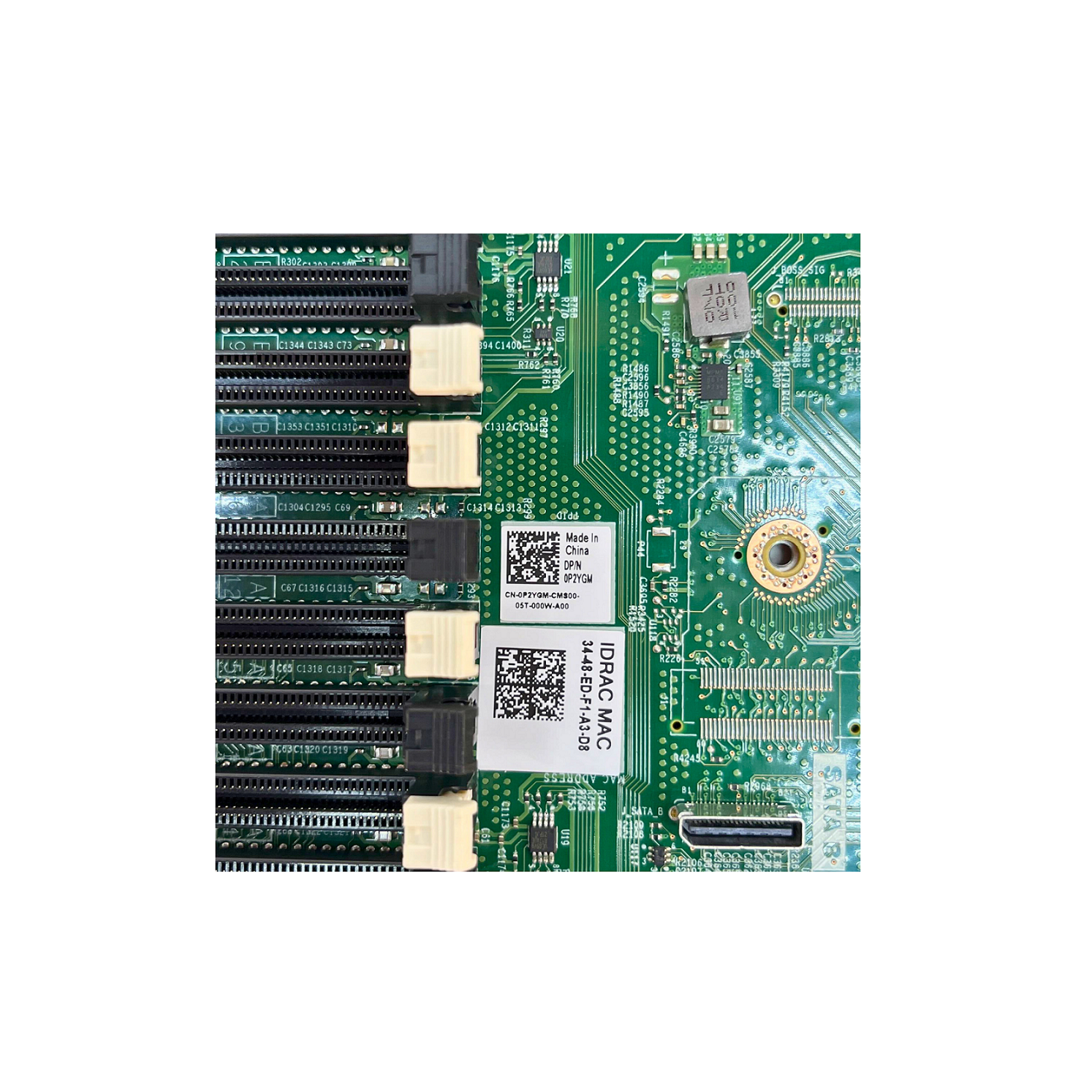 Dell Dual FCLGA3647 DDR4 For Dell PowerEdge R640 Server Motherboard 0P2YGM P2YGM