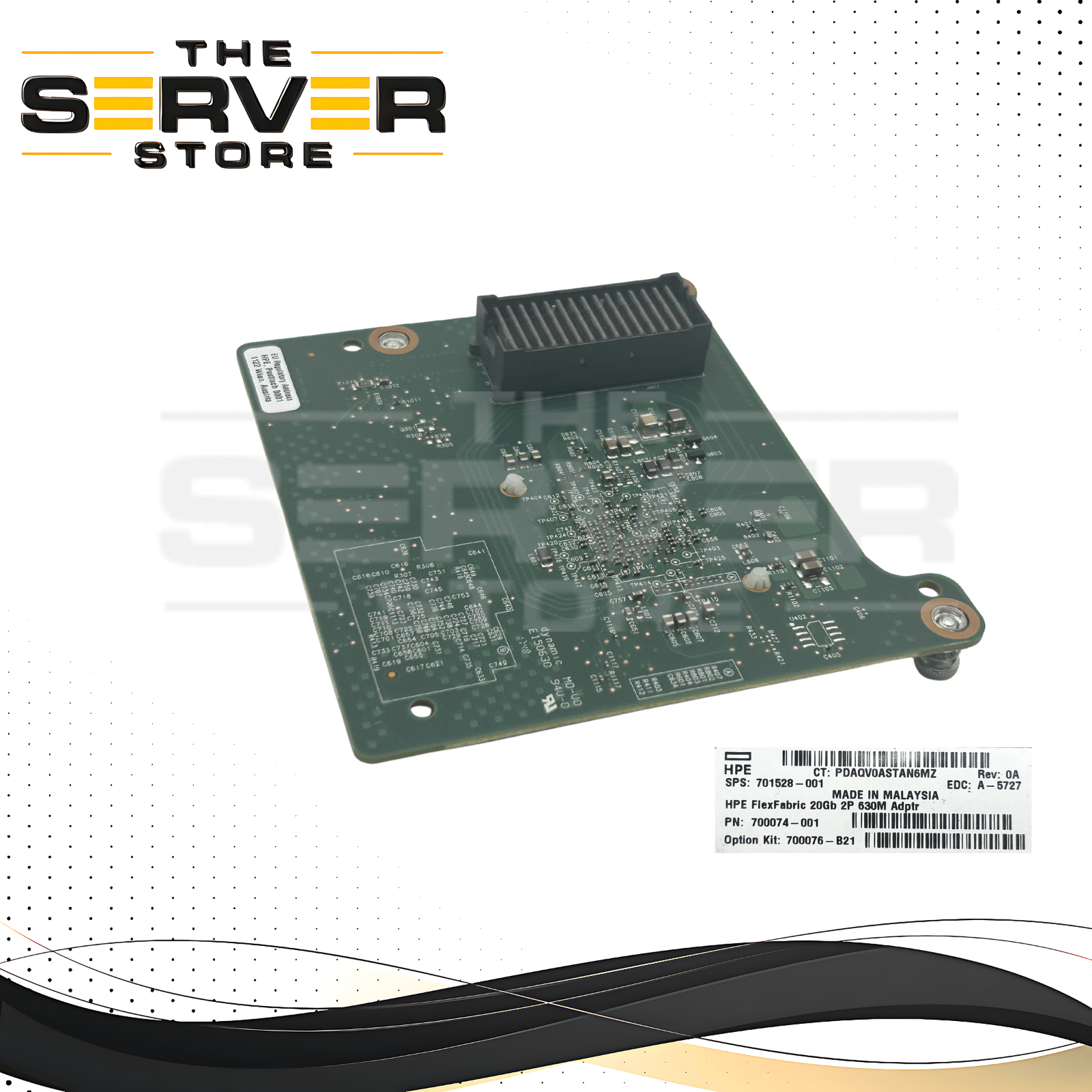 HPE QLogic BCM57840S 20Gb 2-Port 630M Mezzanine Adapter 701528-001