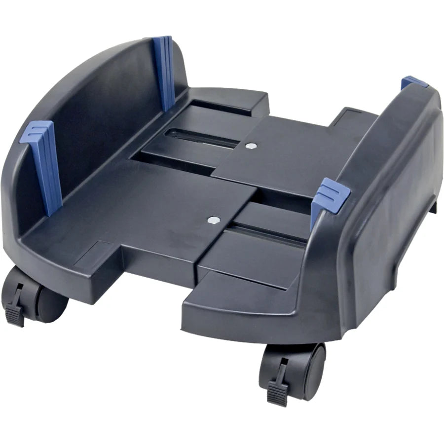 SYBA Multimedia Plastic Stand for ATX Case with Adjustable Width with Caster wheels