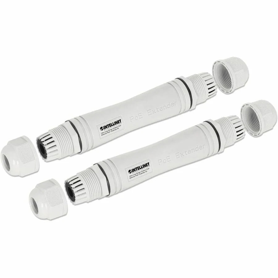 Intellinet Ultra Long Range Outdoor Fast Ethernet PoE+ Extender Kit
