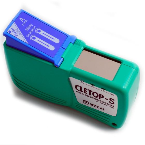 Cletop Connector Cleaner Cletop-S for SC, FC, ST, E-2000 Blue Tape (F16270S)