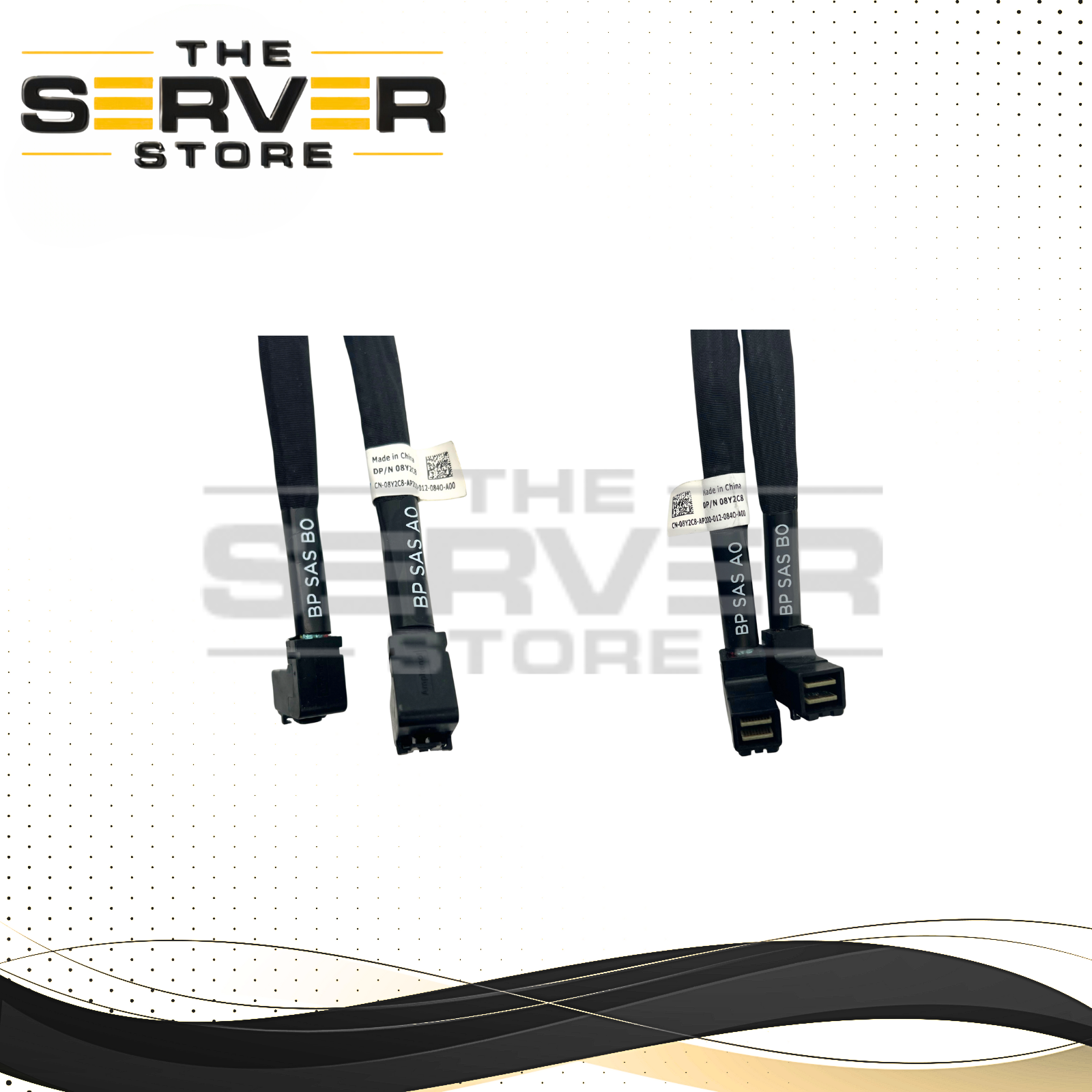 Dell PERC Dual Mini-SAS HDD SFF-8643 RAID-Backplane Cable PowerEdge 08Y2C8 8Y2C8