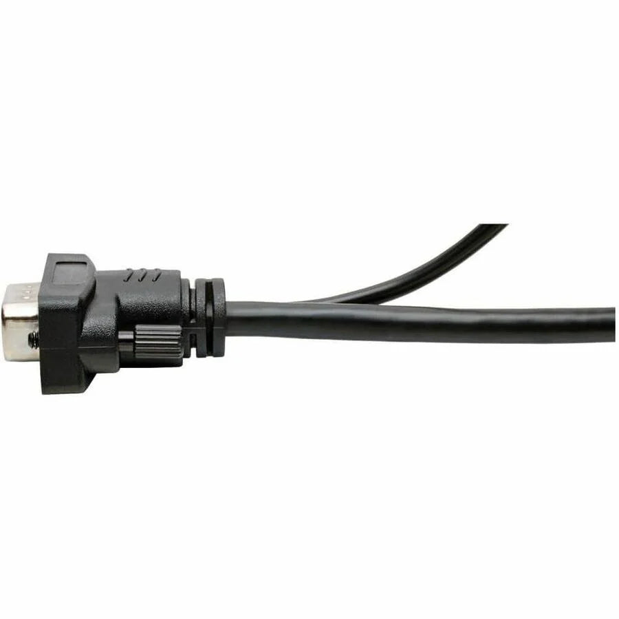 Eaton Tripp Lite Series HDMI to VGA + Audio Active Adapter Cable (HDMI to Low-Profile HD15 + 3.5 mm M/M), 3 ft. (0.9 m), TAA