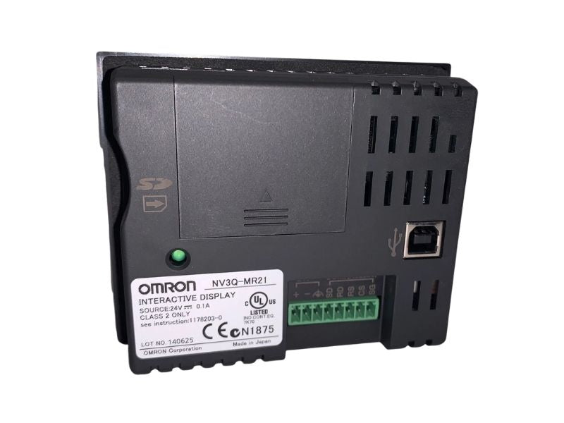 Omron NV3Q-MR21 Touchscreen HMI for Operator Interface