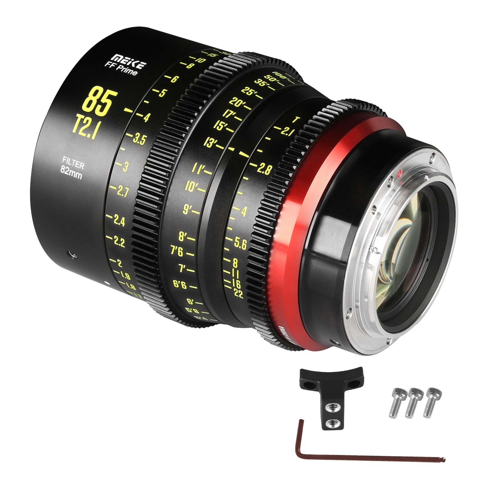 Meike Cinema Full Frame Cinema Prime 85mm T2.1 Lens (Canon RF Mount)