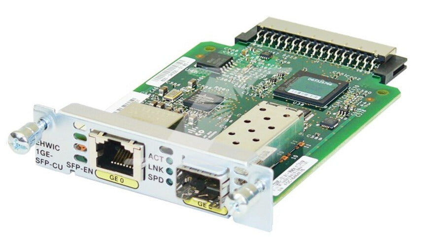 EHWIC-1GE-SFP-CU | Cisco High-Speed WAN Interface Card