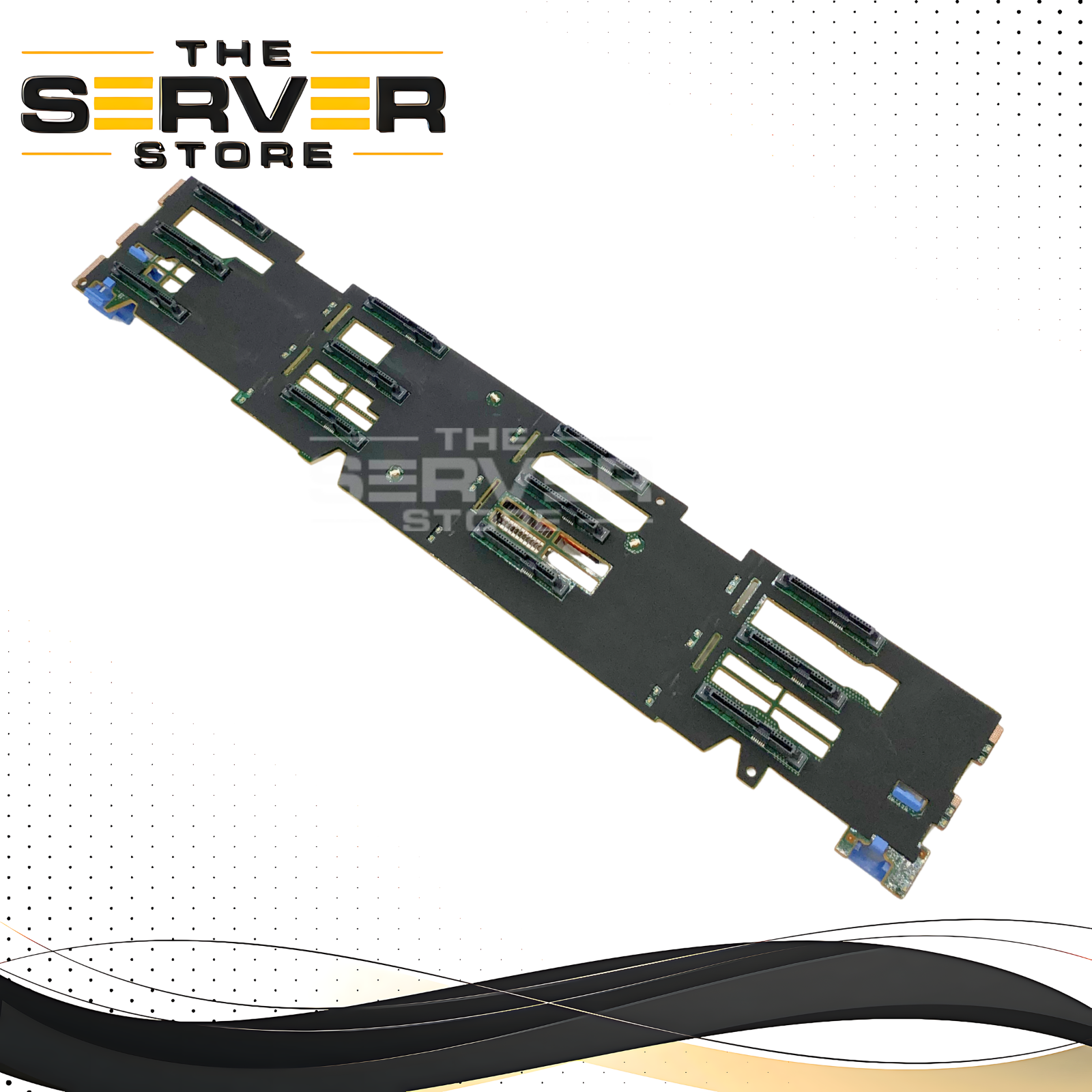 Dell EMC PowerEdge 12 Bay 3.5" SAS3/SATA3 HDD Backplane, For R540, R740, R740XD Rack Servers. P/N: 8N0NG, 08N0NG.