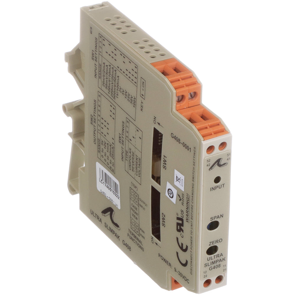 G408-0001.V1 | Invensys Ultra Slimpak Signal Isolator DC Voltage And Current Input