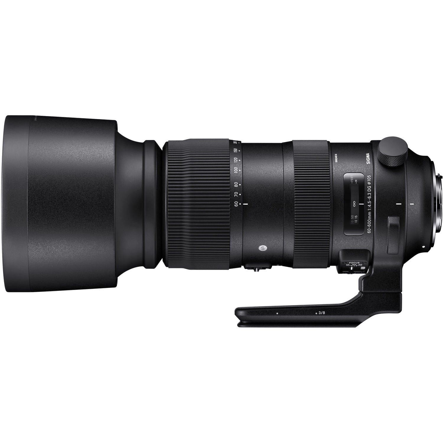 Sigma 60-600mm F4.5-6.3 DG OS HSM Sports Lens for Sigma SA