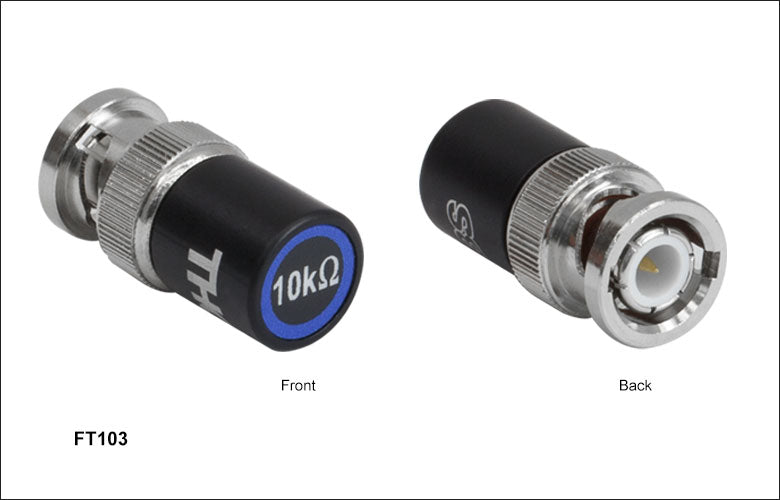 TH-FT502 - 5 kΩ Fixed Stub-Style BNC Terminator