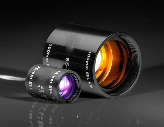 E-55-275 1:1.25 with 40mm and 50mm EFL Achromats, 15mm Achromatic Pair