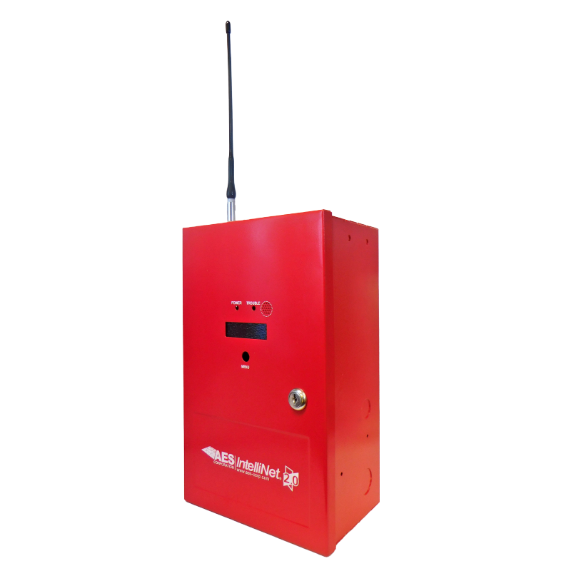 AES 7707P-88-ULP-M IntelliNet 2.0 Fire Subscriber Wireless Fire Alarm Communicator