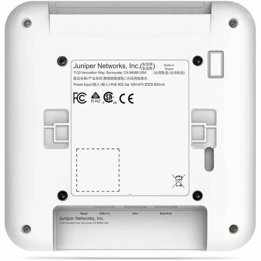 Mist AP33 Dual Band Wi-Fi 6 IEEE 802.11 a/b/g/n/ac/ax 3 Gbit/s Wireless Access Point - Indoor