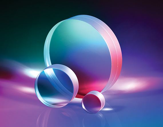 E-35-996 50mm Dia. x 150mm EFL, UV-VIS Coated, Near UV Achromatic Lens