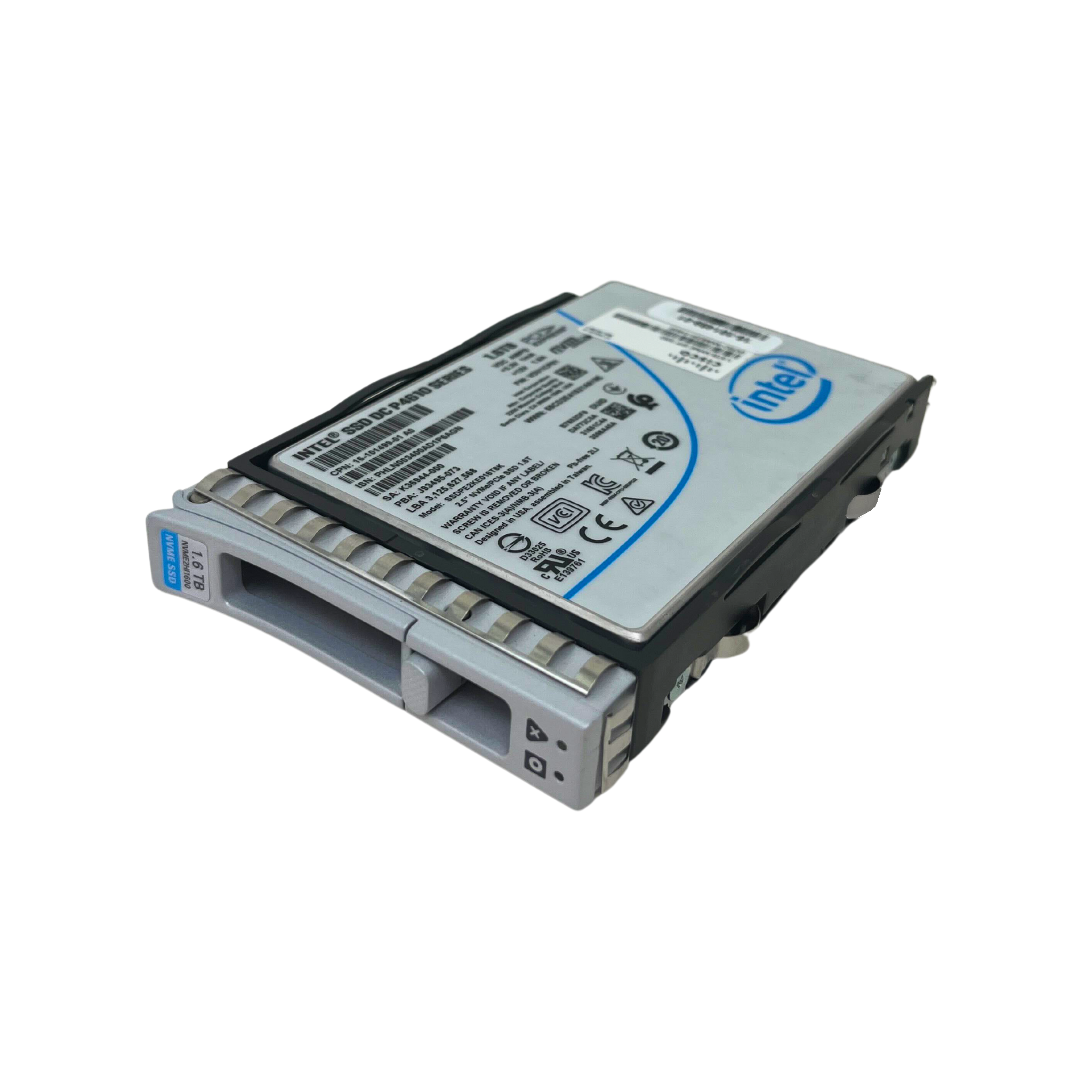 Cisco Intel DC P4610 Series 1.6TB PCIe NVMe U.2 2.5" SSD (UCSC-NVME2H-I1600)