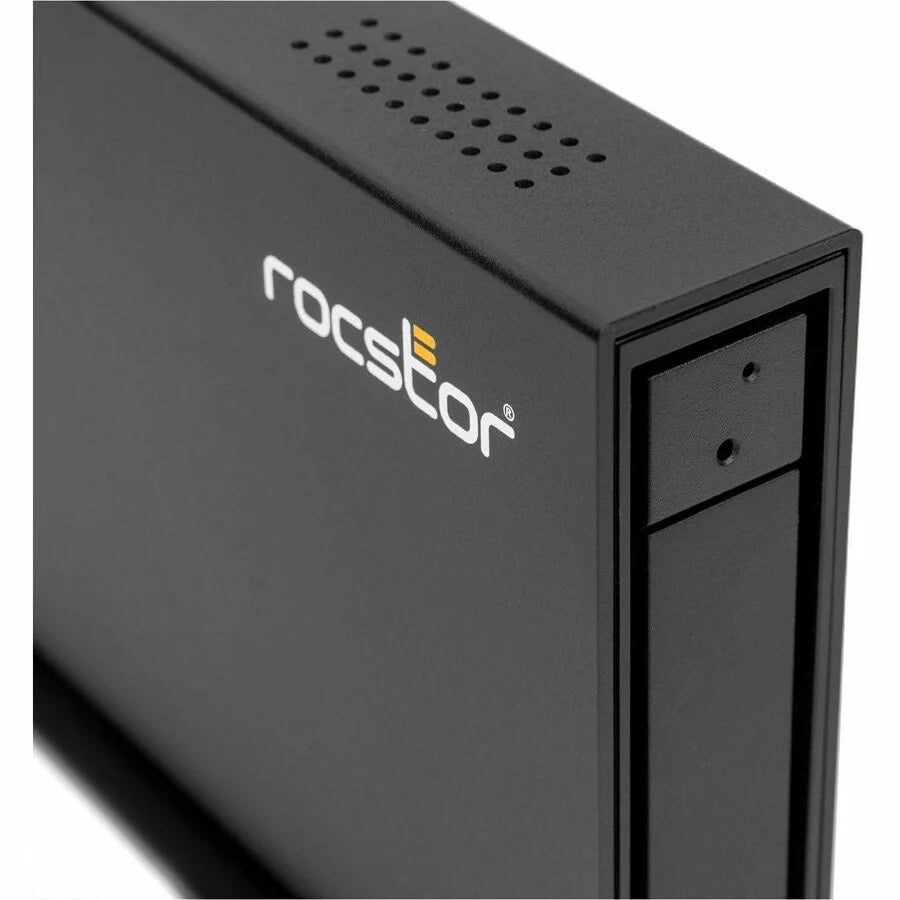 Rocstor Rocpro D91 8TB Desktop Hard Drive - External - Black - USB 3.2 (Gen 2) Type C - 7200rpm - Hot Swappable - TAA Compliant - 3 Year Warranty