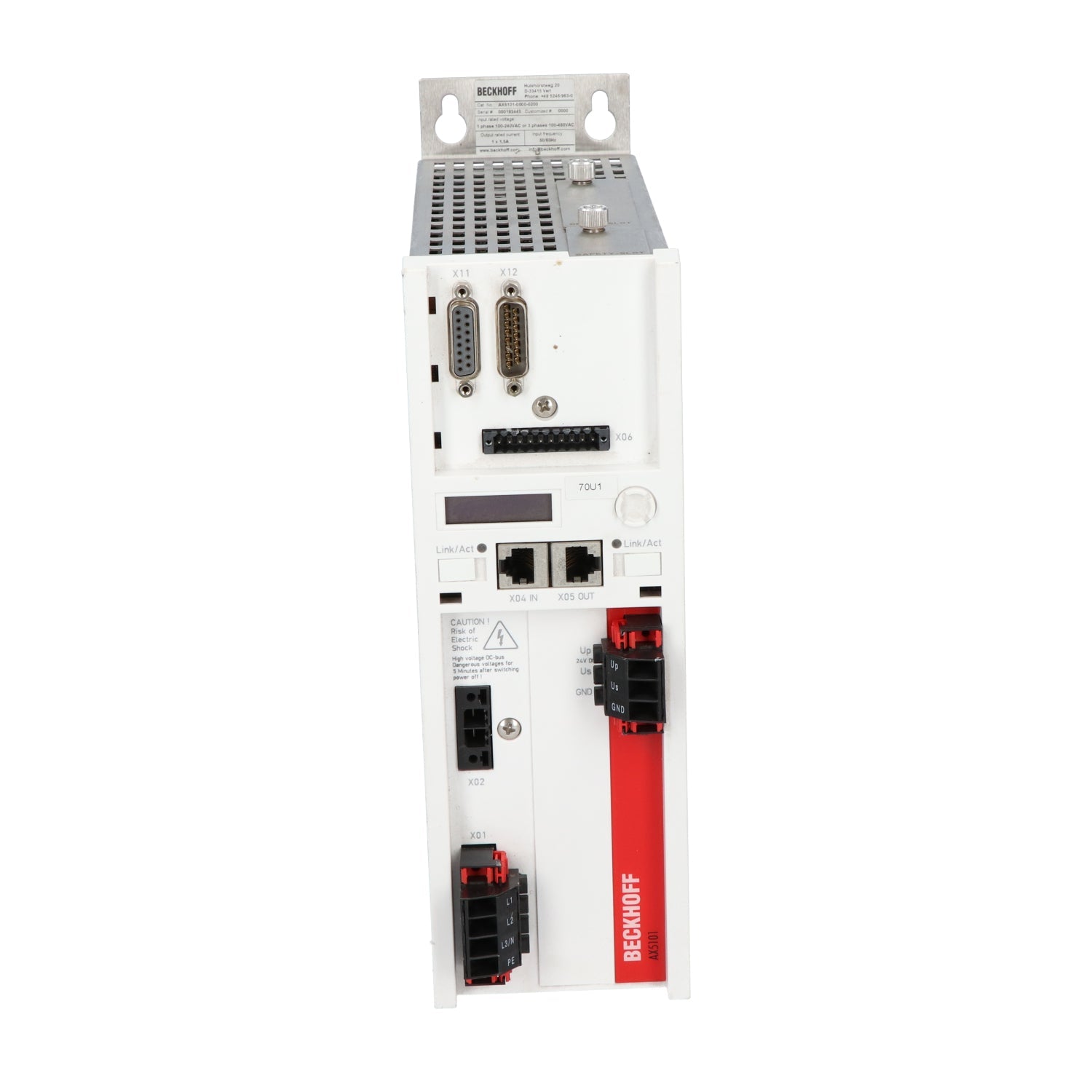 AX5101-0000-0200 | Beckhoff Digital Compact Servo Drive 1-Axis EtherCAT 1.5 A