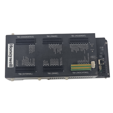 Honeywell 6580801565 PLC Sequencer Module with Multi-Pin I/O Connectors and Diagnostics