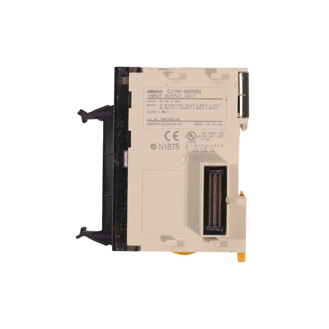 Omron CJ1W-MD563 Digital I/O Module 32 TTL Inputs 32 TTL Outputs 5VDC CJ PLC Expansion