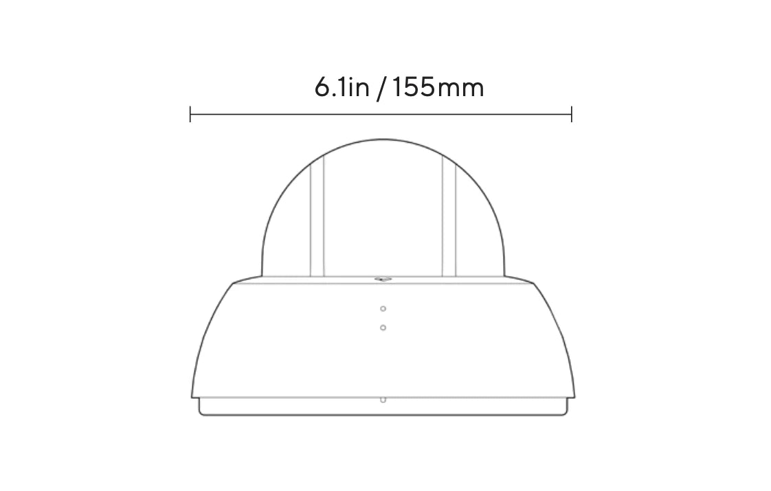 Verkada CD63 FIPS-Validated Dome Indoor Camera