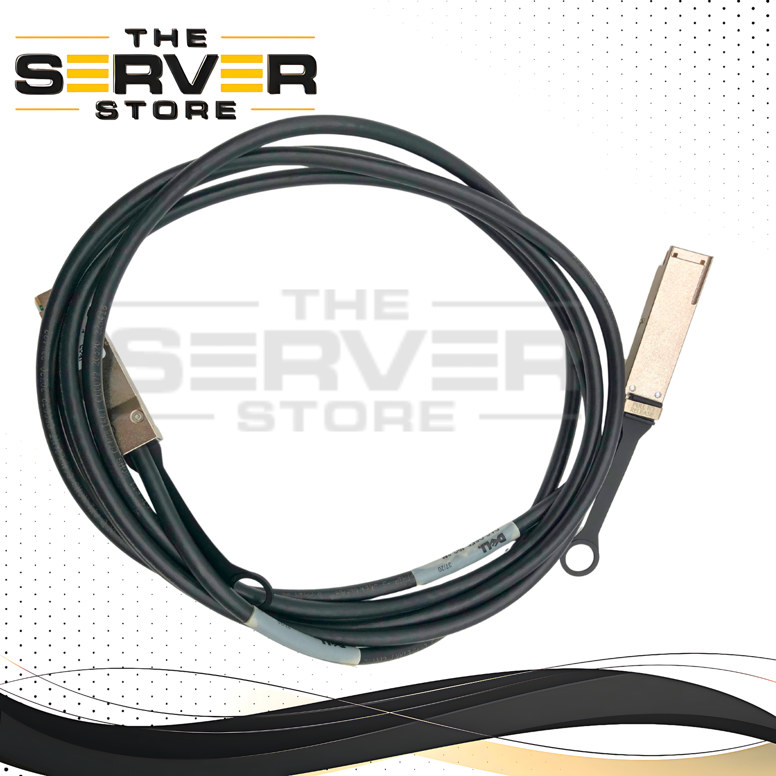 Dell 3M 10GbE SFP+ to SFP+ Passive DAC Twinax Cable 0FC6KV FC6KV