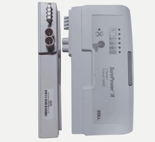 8000-0580-01 8000-0580-30 Battery for ZOLL Propaq MD/X Defibrillator SurePower II