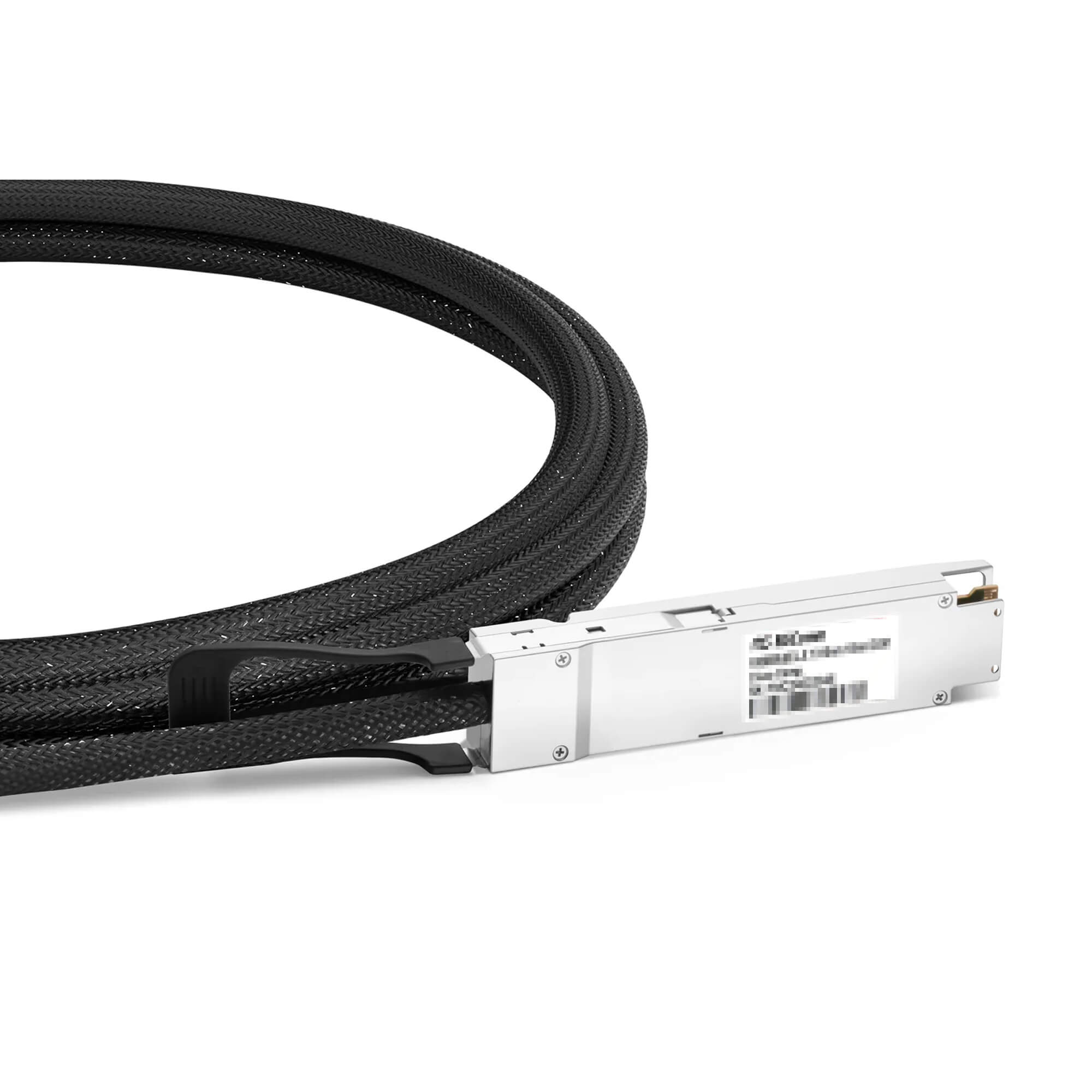 NSComm NVIDIA/Mellanox Compatible 800G OSFP Finned Top to 2 x 400G QSFP112 InfiniBand NDR Active Electrical Breakout Cable up to 5m(16ft)