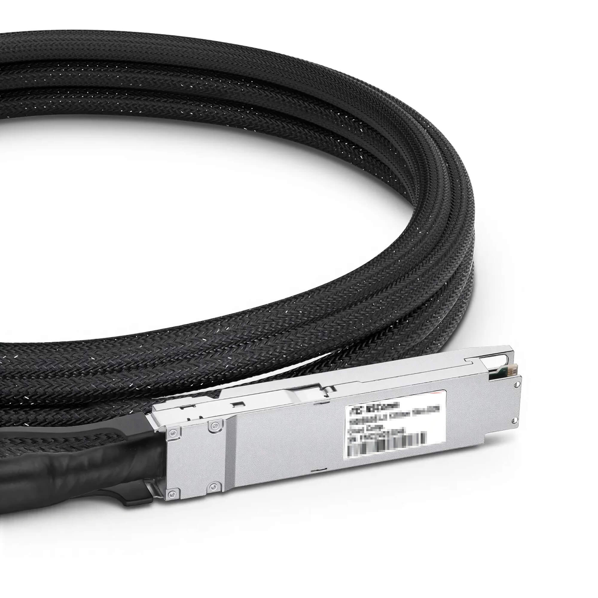 NSComm NVIDIA/Mellanox Compatible 800G OSFP Finned Top to 4 x 200G QSFP112 Active Direct Attach Copper Breakout Cable up to 5m(16ft)