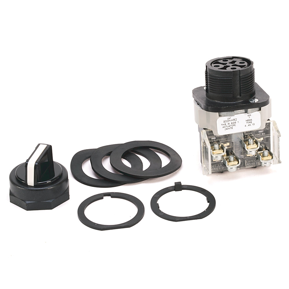 800H-HR2B | Allen-Bradley 30mm Selector Switch 800H PB