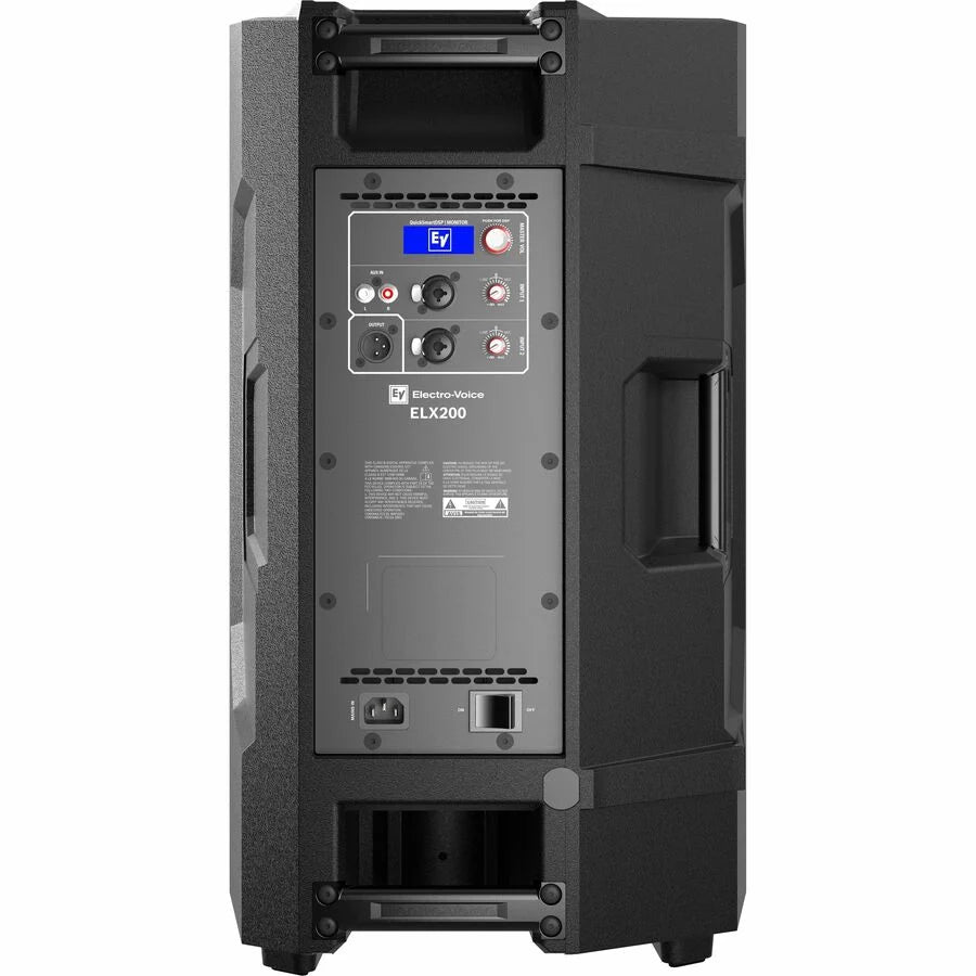Electro-Voice ELX200-12P Portable Bluetooth Speaker System - 1200 W RMS - Black