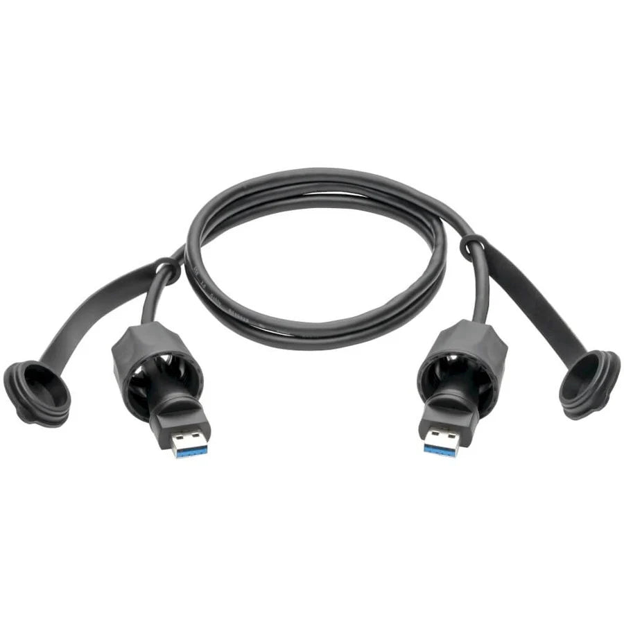 Tripp Lite by Eaton USB 3.0 SuperSpeed A to A M/M Cable Industrial - IP68 Shielded 3 ft. (0.91 m) TAA