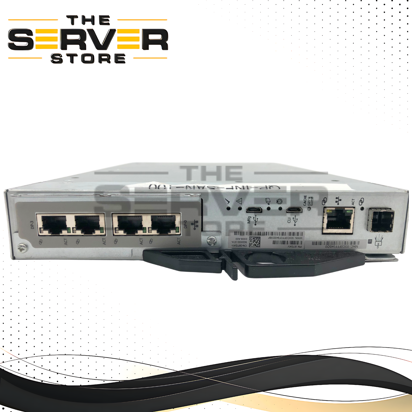 Dell PowerVault ME5 Dual-Port 10GBase-T iSCSI 16GB Cache Controller 087GXV 87GXV