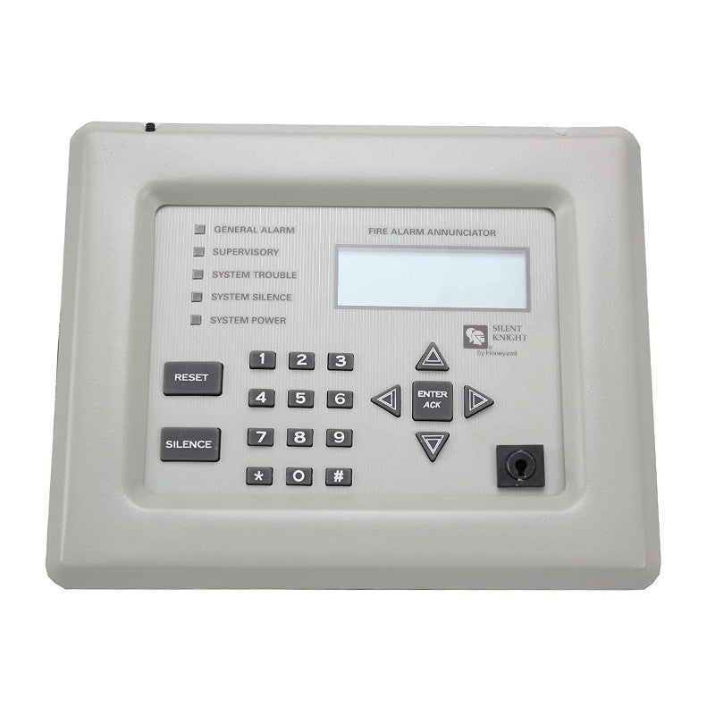 Silent Knight SK-5860 Remote LCD Fire Alarm Annunciator Gray