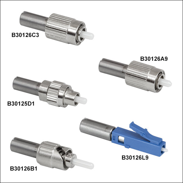 TH-B30126C3 - FC/PC Single Mode Connector, Ø126 µm Bore, Ceramic Ferrule, for TH-BFT1