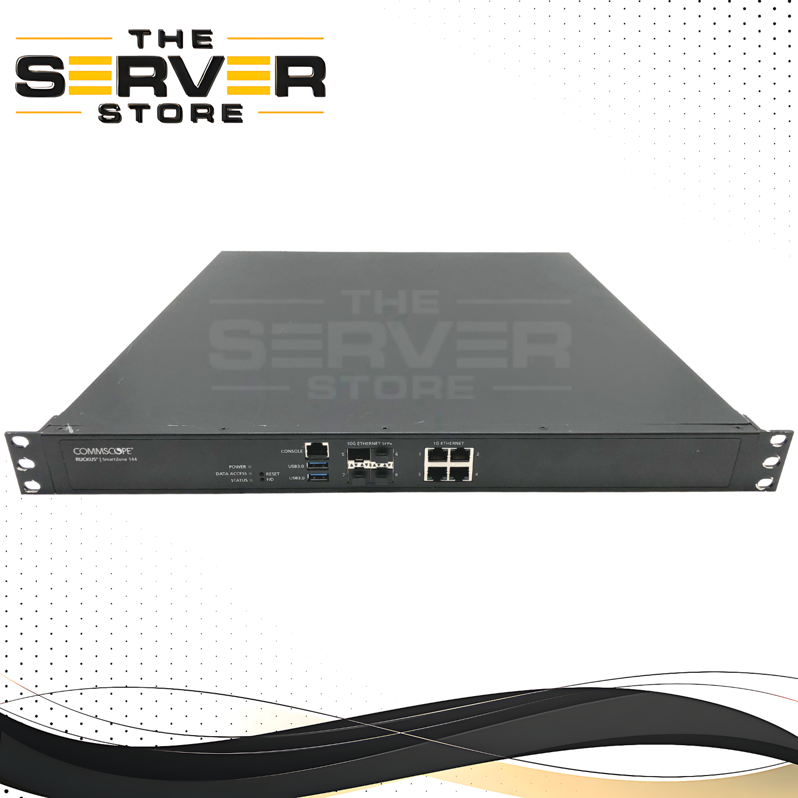 Ruckus Commscope SmartZone 144 (SZ-144) Next Generation 4x 1G, 4x 10G WLAN Controller 1RU. P/N: SZ-144.