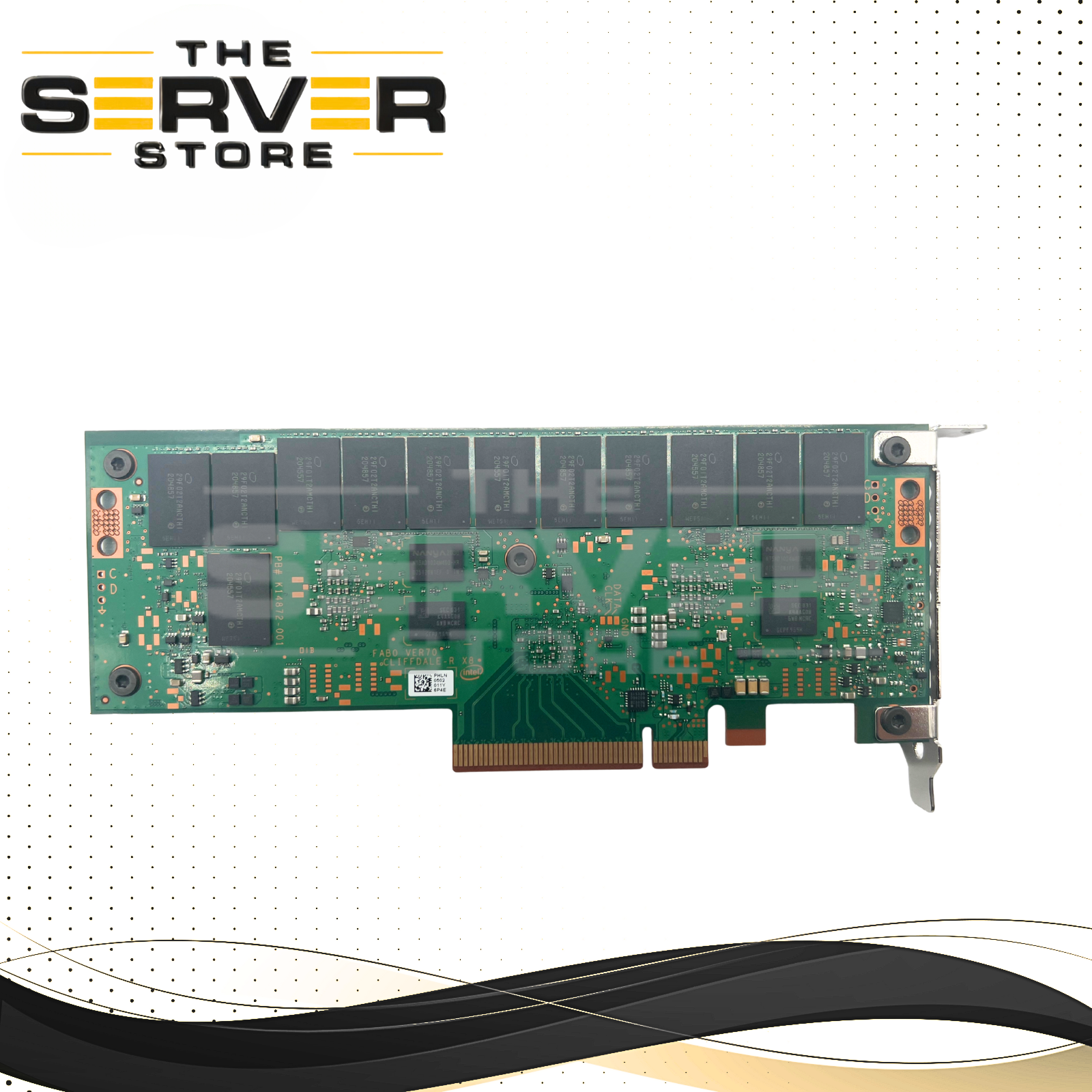 Oracle 6.4TB NVMe PCIe Gen 3.0 x8 HHHL Intel P4618 Series SSDPECKE064T8S 7361454