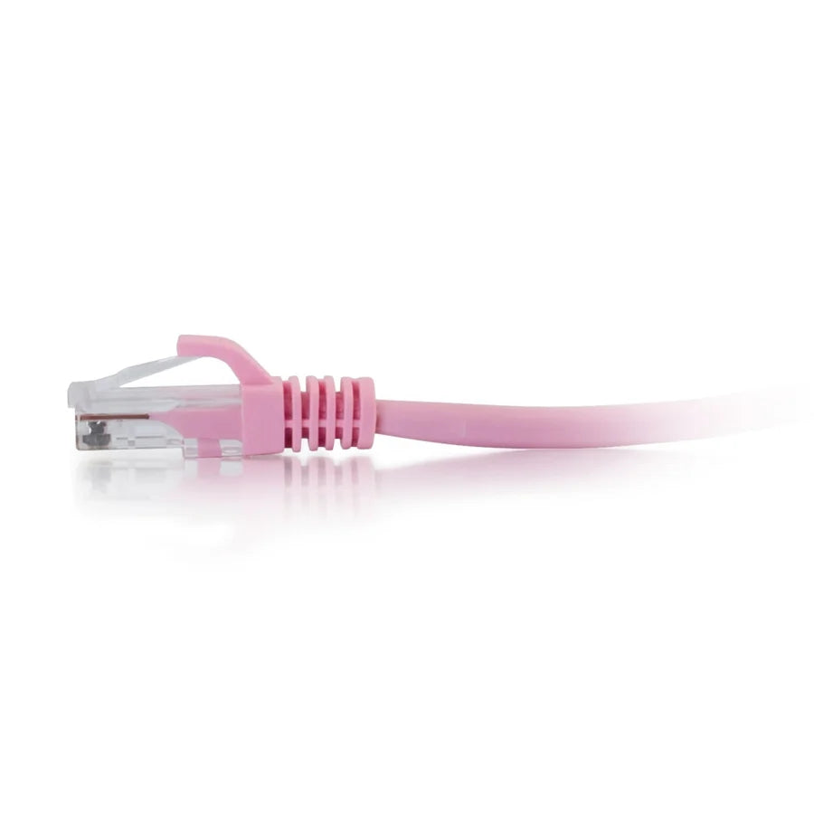 C2G 3ft Cat6a Snagless Unshielded (UTP) Ethernet Cable - Cat6a Network Patch Cable - PoE - Pink