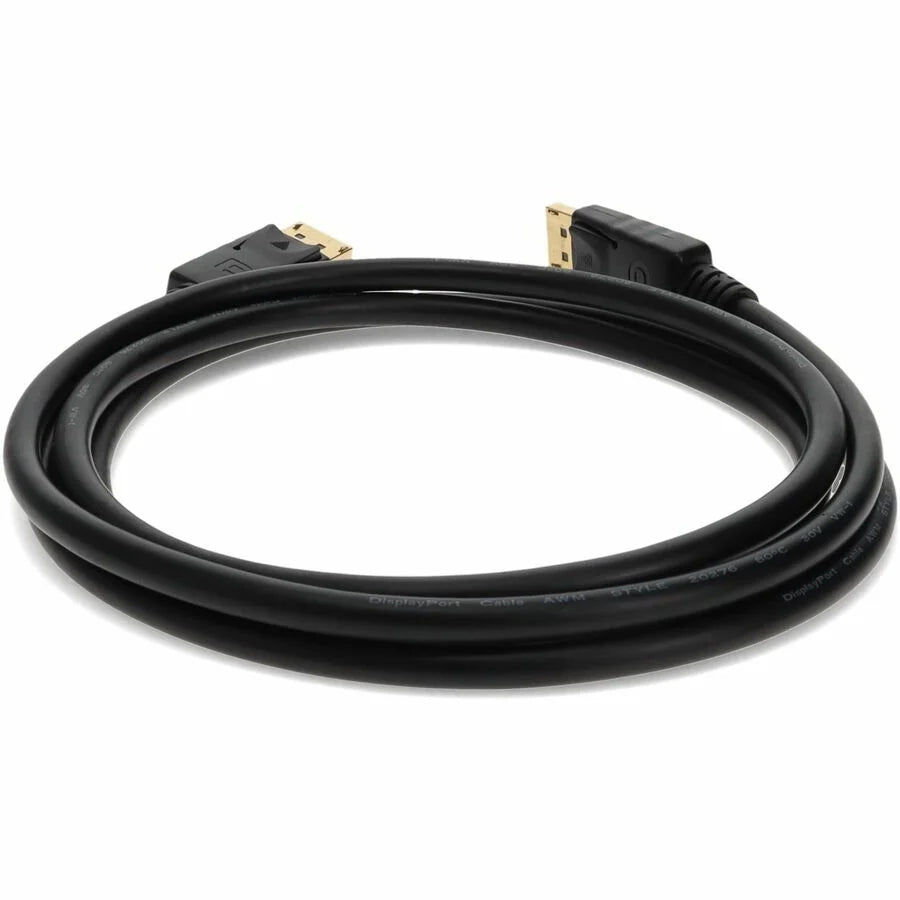 AddOn 5-Pack of 3ft DisplayPort 1.2 Male to DisplayPort 1.2 Male Black Cables For Resolution Up to 3840x2160 (4K UHD)