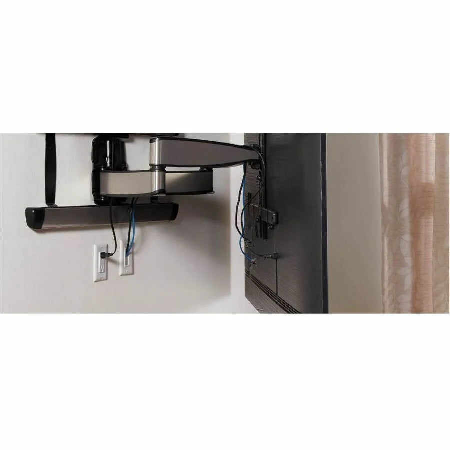 Sanus In-Wall Cable Management Brush Wall Plate - Antique White