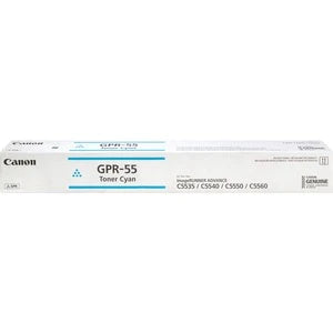 Canon GPR-55 Original Laser Toner Cartridge - Cyan - 1 Each