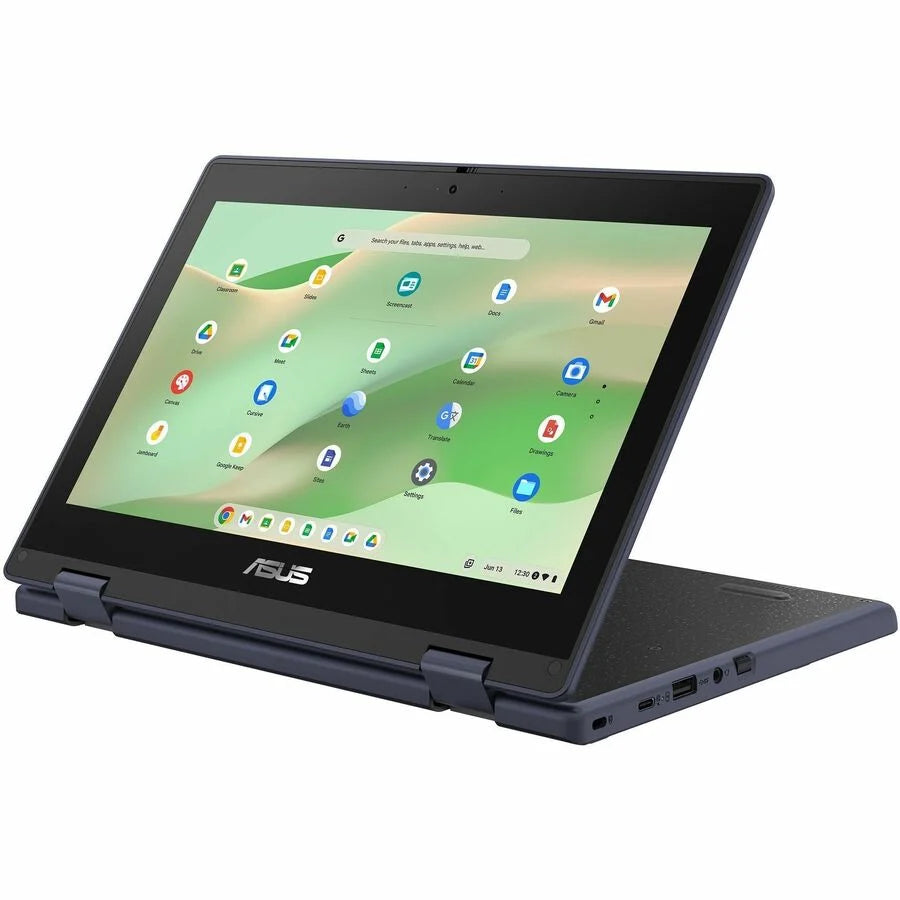 Asus Chromebook CR11 CR1104CTA-YZ84T 11.6" Touchscreen Rugged Chromebook - HD - Intel N-Series N150 - 8 GB - 64 GB Flash Memory - Mineral Gray