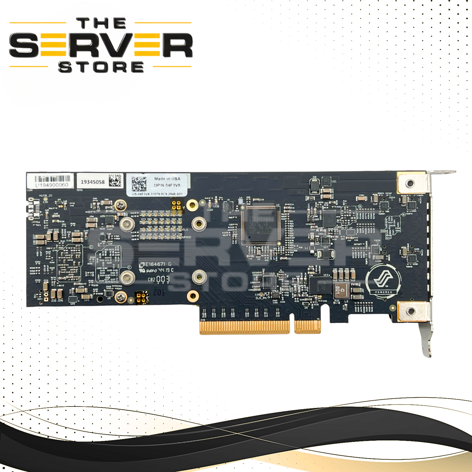 Dell Liqid Element LQD3000 6.4TB PCIe 3.0 x8 NVMe HHHL LP AIC SSD 04F3V8 4F3V8