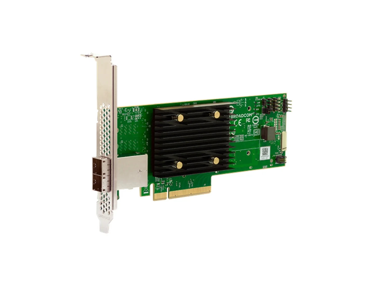 Broadcom 9500-8e SAS/SATA/PCIe (NVMe) Gen4 Tri-Mode storage adapter